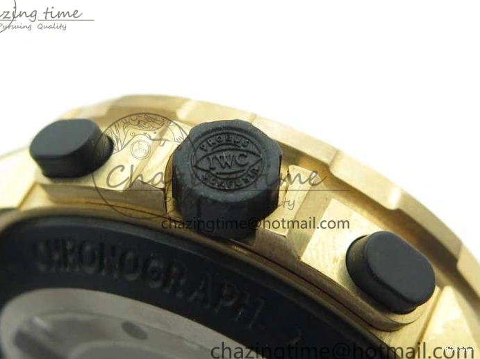 MIROTIME 0125 Aquatimer Chrono IW379503 Bronzo Case V6F 1:1 Best Edition Black Dial on Rubber Strap A Popular 7103